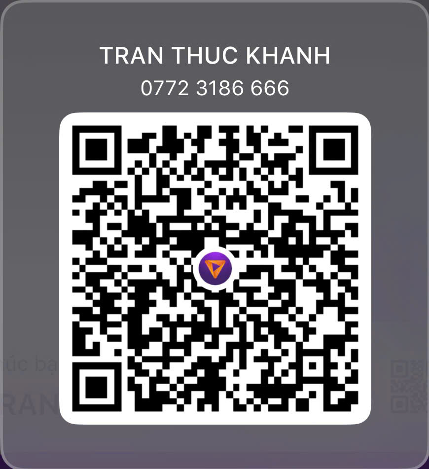 Mã QR tài khoản TPBank của TRAN THUC KHANH